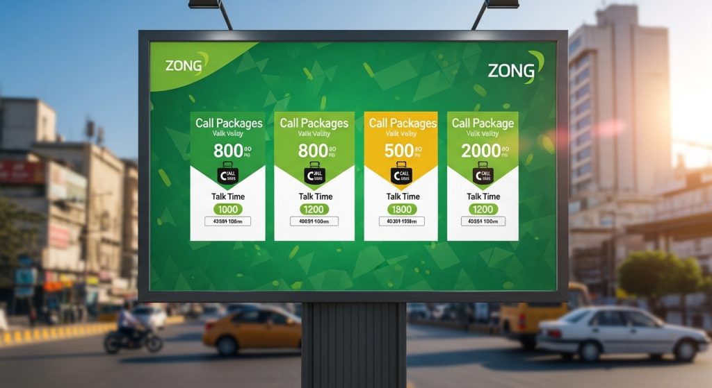 Zong Call Packages