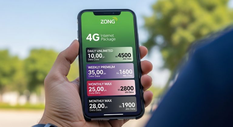 Zong Internet Package