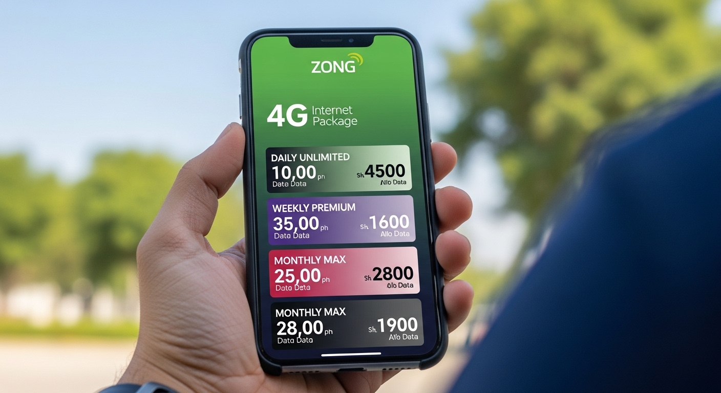 Zong Internet Package