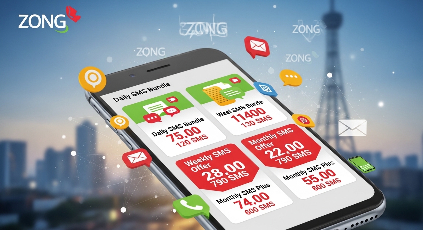 Zong SMS Packages